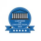 Lawyers of Distinction 2023 badge