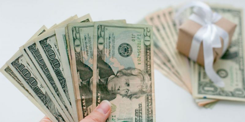 Hand Holding Money