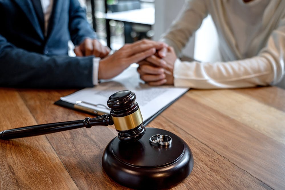 meeting with divorce lawyer again